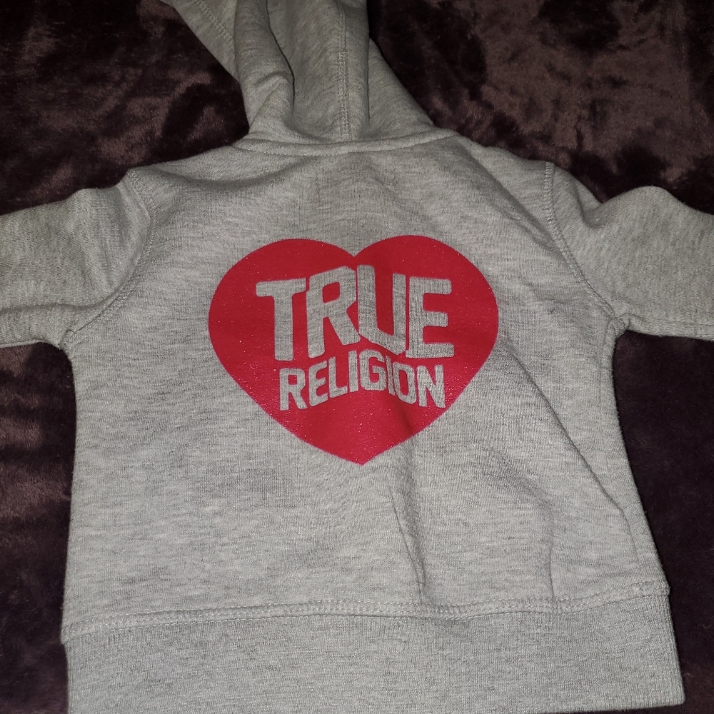 True Religion 2pc sweat suit